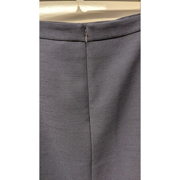 NWT MM LAFLEUR Size +3 Skirt‎ Pencil Straight Textured Galaxy Blue Back Zip - Picture 4 of 9